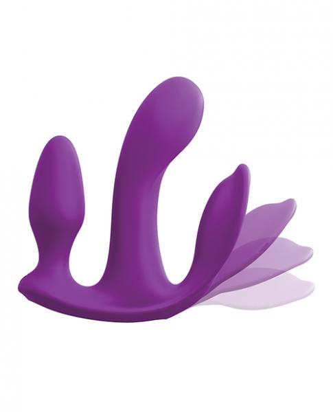 Vibrador Silicona 3Some Total Ecstasy Morado