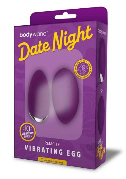 Huevo remoto BodyWand Date Night