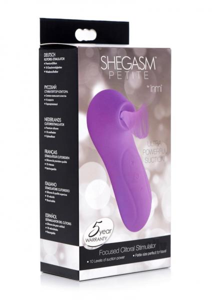 Shegasm Petite Focused Purple