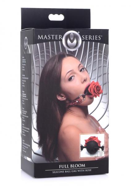 Silicone Ball Gag With Rose - SP BOUTIQUE