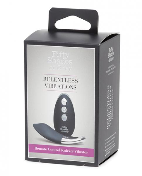 Fifty Shades Of Grey Relentless Vibrations Remote Control Panty Vibe - SP BOUTIQUE