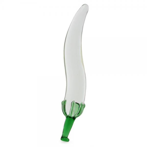 Glass Naturals Chili Pepper Dildo - SP BOUTIQUE