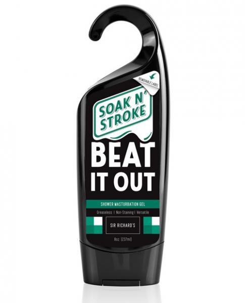 Gel douche masturbatoire Beat It Out de Sir Richard Soak N Stroke 