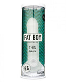 Gaine fine Perfect Fit Fat Boy de 6,5 pouces transparente