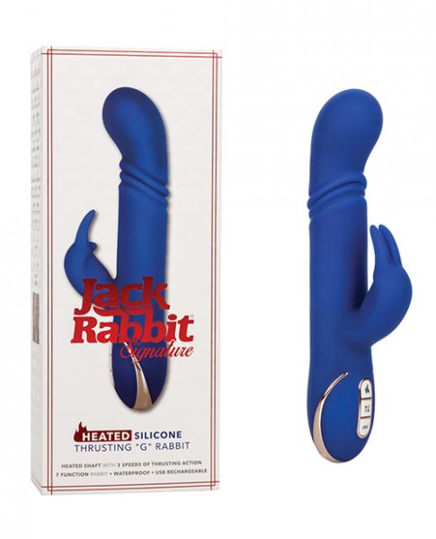 Jack Rabbit® Signature Heated Silicone Thrusting "G" Rabbit