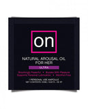 On For Her Arousal Oil Ultra - Single Use Ampoule