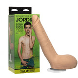 Signature Cocks Jordi El Niño Polla 8 pulgadas ULTRASKYN Cock con ventosa extraíble Vac-U-Lock Vanilla