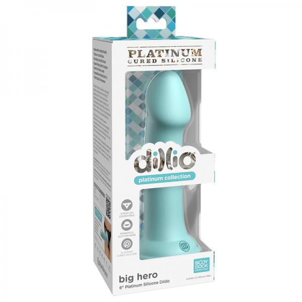 Dillio Platinum Big Hero Consolador de Silicona