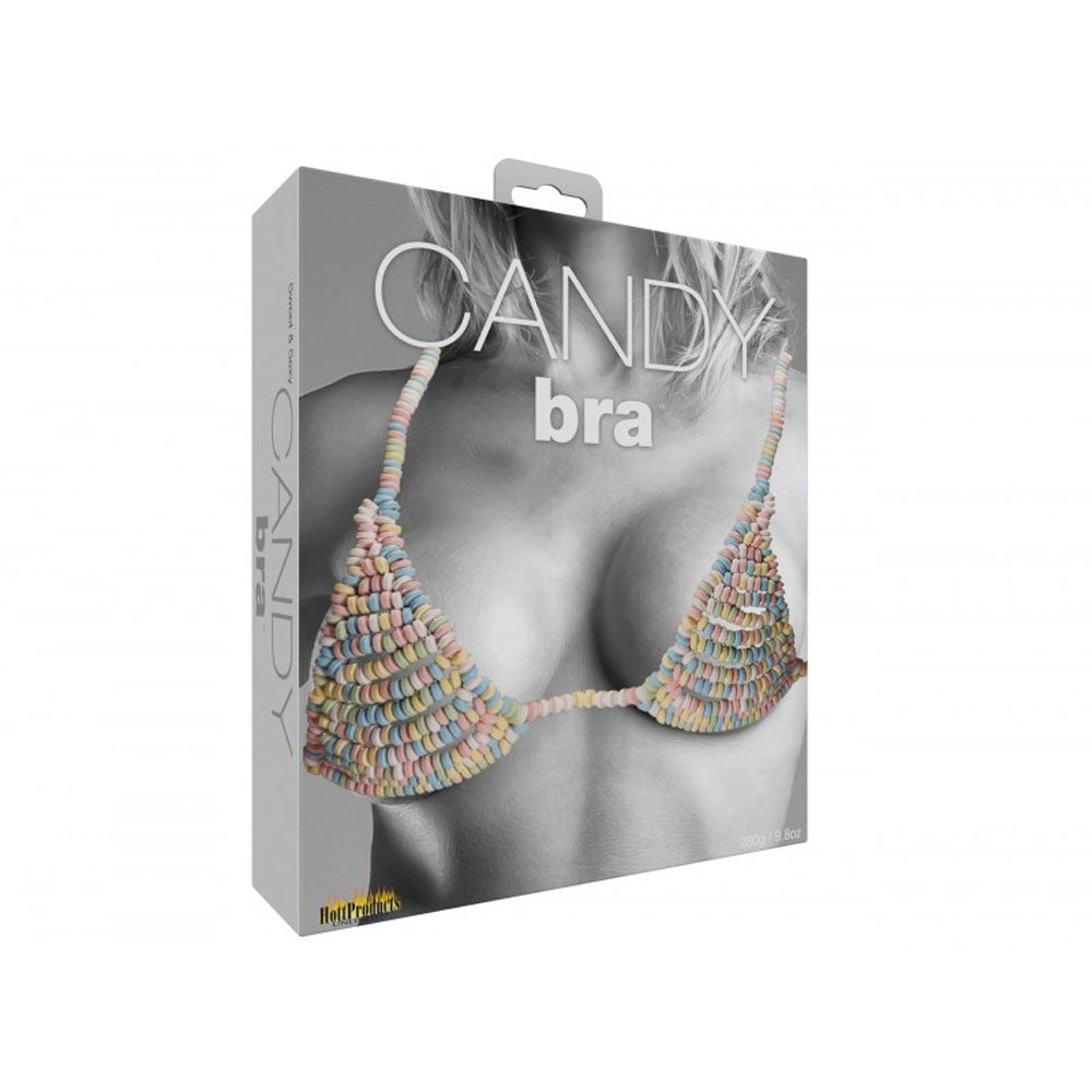 Coffret cadeau de lingerie en bonbons comestibles - Soutien-gorge style collier en bonbons