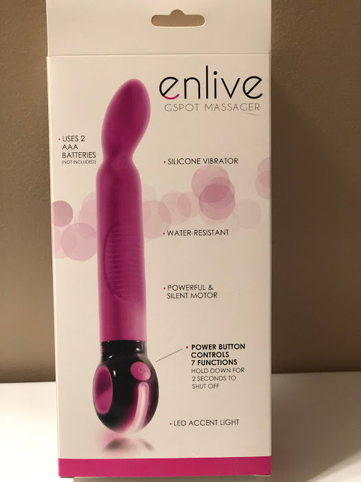 Enlive G Spot Massager Silicone Light Up Vibrator