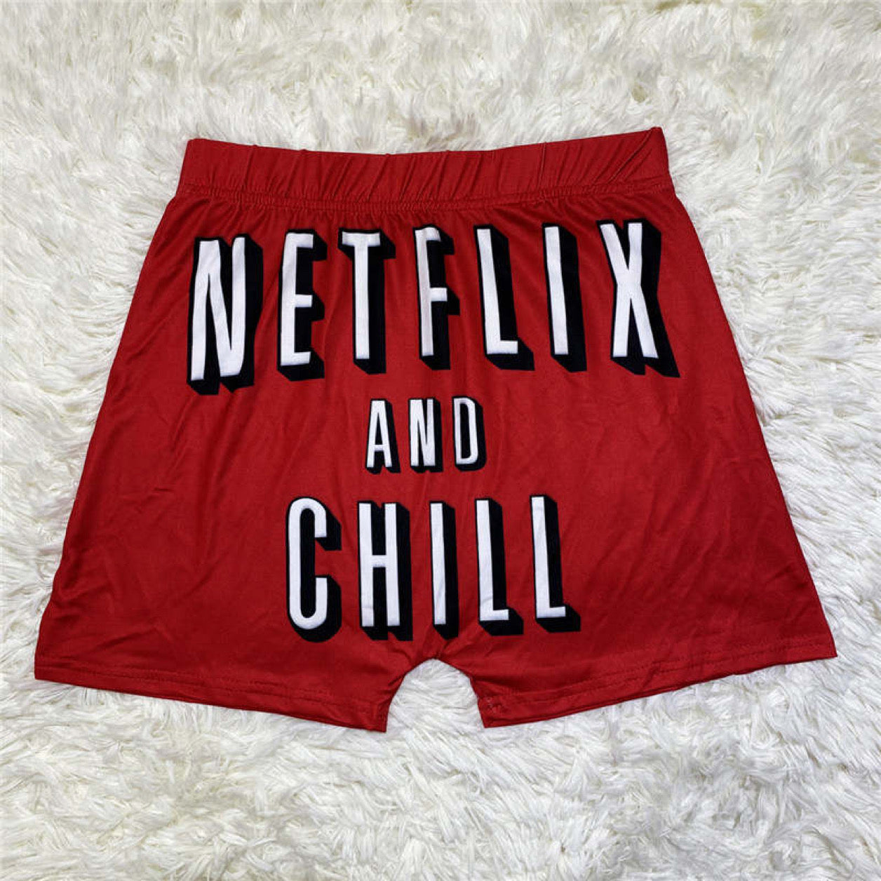 PANTALONES CORTOS SNACK NETFLIX Y CHILL