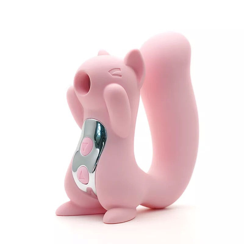 Screaming Squirrel Vibrating Sex Toy With Air Pulse &amp; Dual Motors For Ultimate Pleasure - SP BOUTIQUE