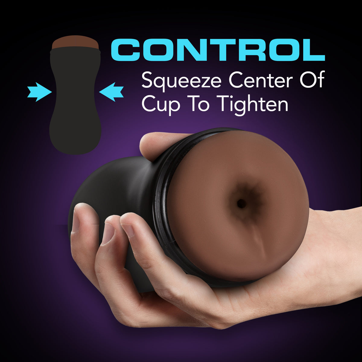 Loverboy - the Dj - Self Lubricating Stroker - Brown - SP BOUTIQUE