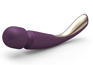 Masajeador inalámbrico grande Smart Wand Sense Touch de Lelo