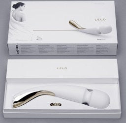 Masajeador inalámbrico grande Smart Wand Sense Touch de Lelo