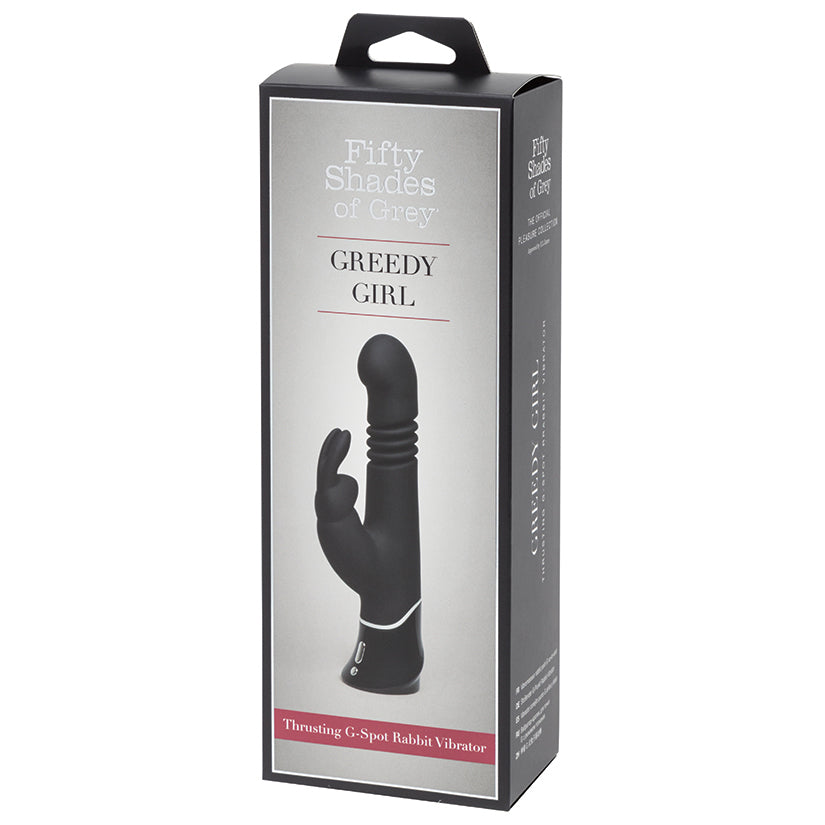 Fifty Shades Of Grey Greedy Girl Thrusting G-Spot Rabbit Vibrator - SP BOUTIQUE