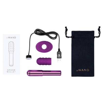 Le Wand Chrome Grand Bullet-Cherry - SP BOUTIQUE