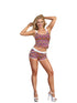 Exposed Pride Tank Top and Short Set - SP BOUTIQUE