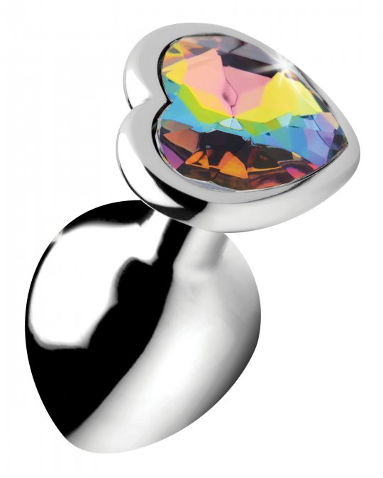 Rainbow Prism Heart Anal Plu - SP BOUTIQUE
