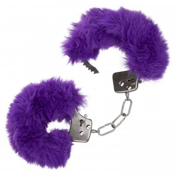 Ultra Fluffy Furry Cuffs - Adjustable Lockable Restraint Handcuffs with Faux Fur Comfort - SP BOUTIQUE