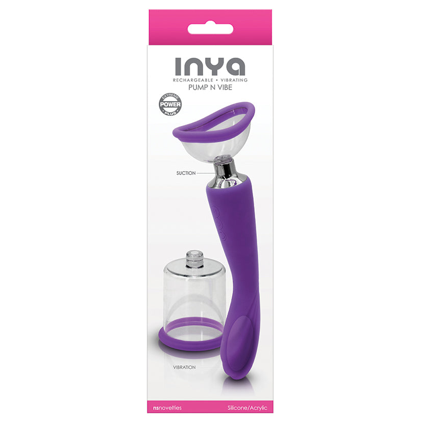 Inya Pump And Vibe Con Ventosas Intercambiables