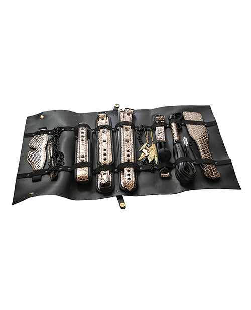 The Traveler Restraint &amp; Bondage Play Kit - 10 Pcs - SP BOUTIQUE