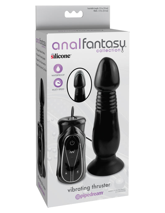 Anal Fantasy Vibrating Thruster Black