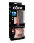 King Cock Triple Density 8 inches Cock, Balls Beige Dildo - SP BOUTIQUE