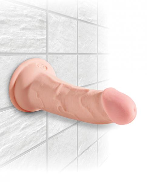 Dildo King Cock Triple Densidad 5 pulgadas Beige