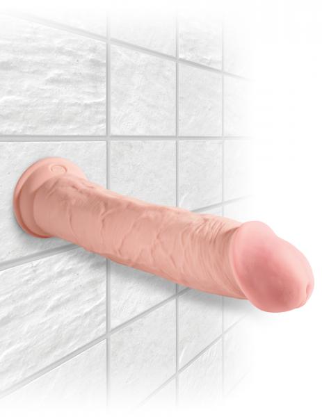 Dildo King Cock Triple Densidad 11 pulgadas Beige