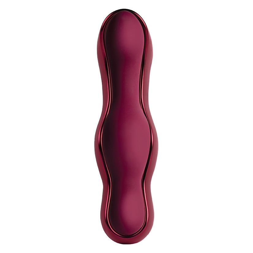 Ruby Glow Saddle Vibrator Blush Red