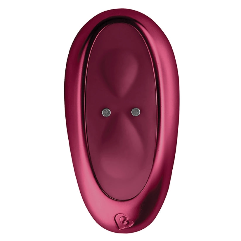 Ruby Glow Saddle Vibrator Blush Red