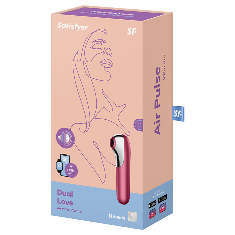 Vibromasseur à impulsions d'air Dual Love de Satisfyer