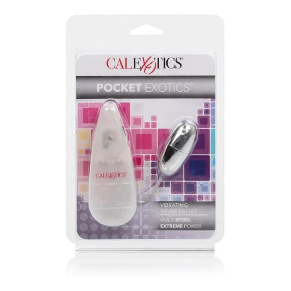 Pocket Exotics Silver Bullet Vibrator - SP BOUTIQUE