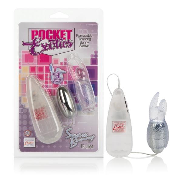 Pocket Exotics Snow Bunny Bullet Vibrador