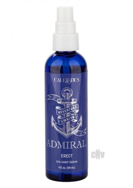 Admiral Erect Stamina Boosting Serum 4oz - Numbing Pleasure Enhancer for Long-Lasting Fun - SP BOUTIQUE