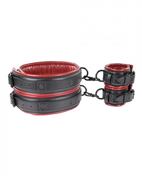 Sportsheets Saffron Adjustable Thigh &amp; Wrist Cuff Set - SP BOUTIQUE