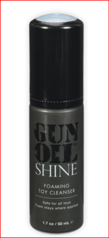 Gun Oil Shine Foaming Toy Cleanser - SP BOUTIQUE