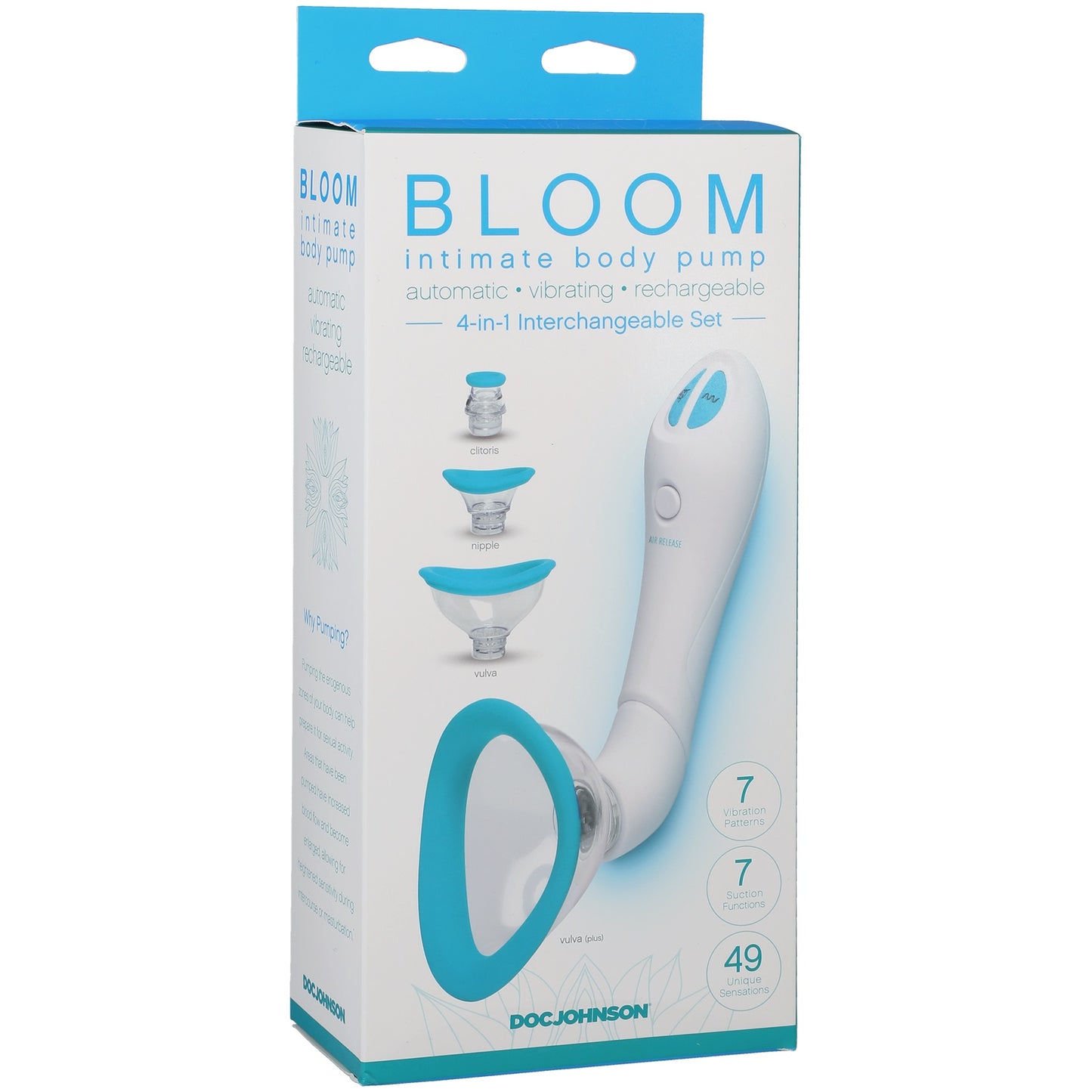 Bloom - Intimate Body Pump - Automático - Vibrante - Recargable