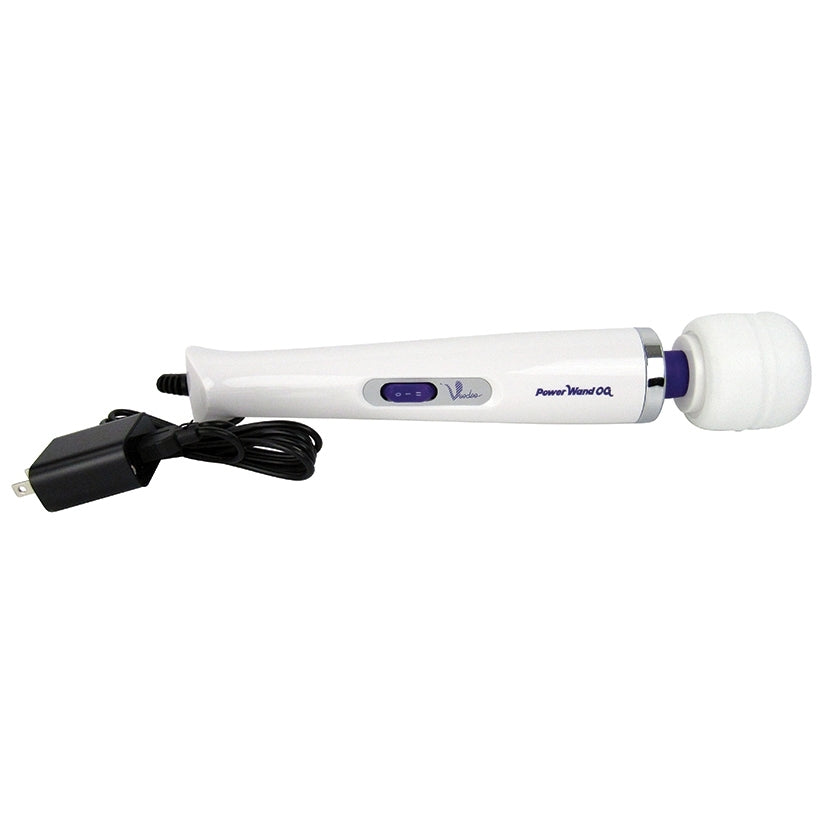 Voodoo Power Wand OG 2-Speed Plug-In Massager - 12.5 Inch Ultra Deep Stimulation in White - SP BOUTIQUE