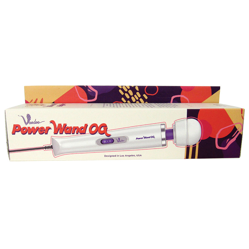 Voodoo Power Wand OG 2-Speed Plug-In Massager - 12.5 Inch Ultra Deep Stimulation in White - SP BOUTIQUE