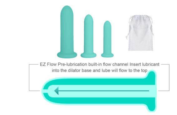 Kit de dilatateur en silicone Cloud 9 Health &amp; Wellness (pour usage vaginal ou anal)