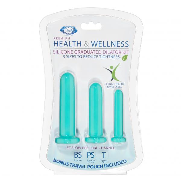 Kit de dilatateur en silicone Cloud 9 Health &amp; Wellness (pour usage vaginal ou anal)