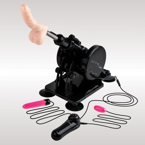 Whipsmart Remote Control Thruster Sex Machine | 200 Thrusts Per Minute, 7.8" Extension Rod &amp; 5" Vibrator - SP BOUTIQUE