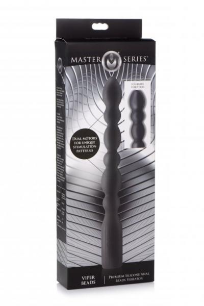 Master Series Viper Beads Premium Anal Beads Vibrator - SP BOUTIQUE