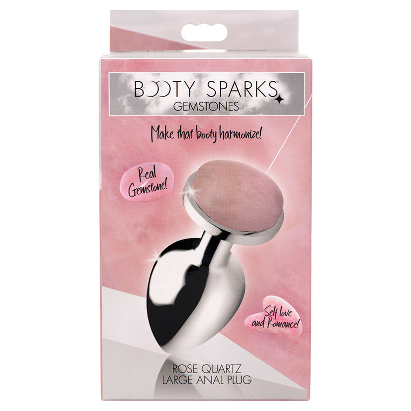 Booty Sparks Piedras preciosas Gema de cuarzo rosa