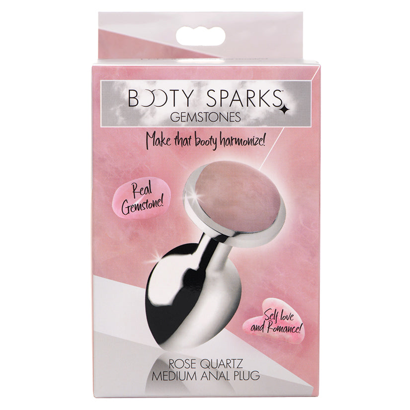 Booty Sparks Piedras preciosas Gema de cuarzo rosa