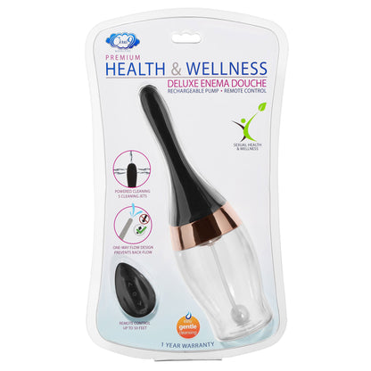 Health and Wellness Rechargeable Enema / Douche With Built-in Cleansing Pump - SP BOUTIQUE