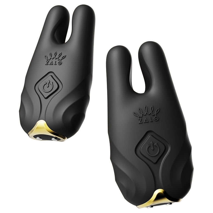 ZALO NAVE Dual Motor Nipple Clamps - App Controlled, 8 Vibration Modes, USB Rechargeable - SP BOUTIQUE