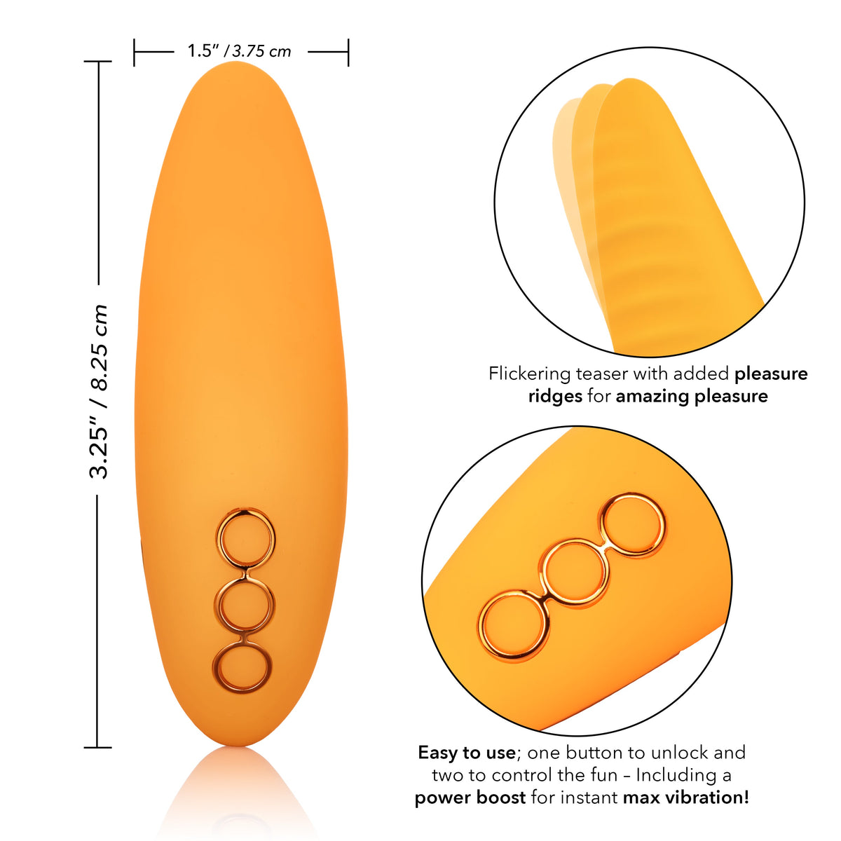 California Dreaming Hollywood Hottie - Hypoallergenic Silicone Sex Toy with 10 Vibrations - SP BOUTIQUE